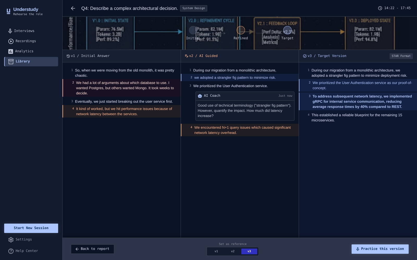 Understudy — the prototype